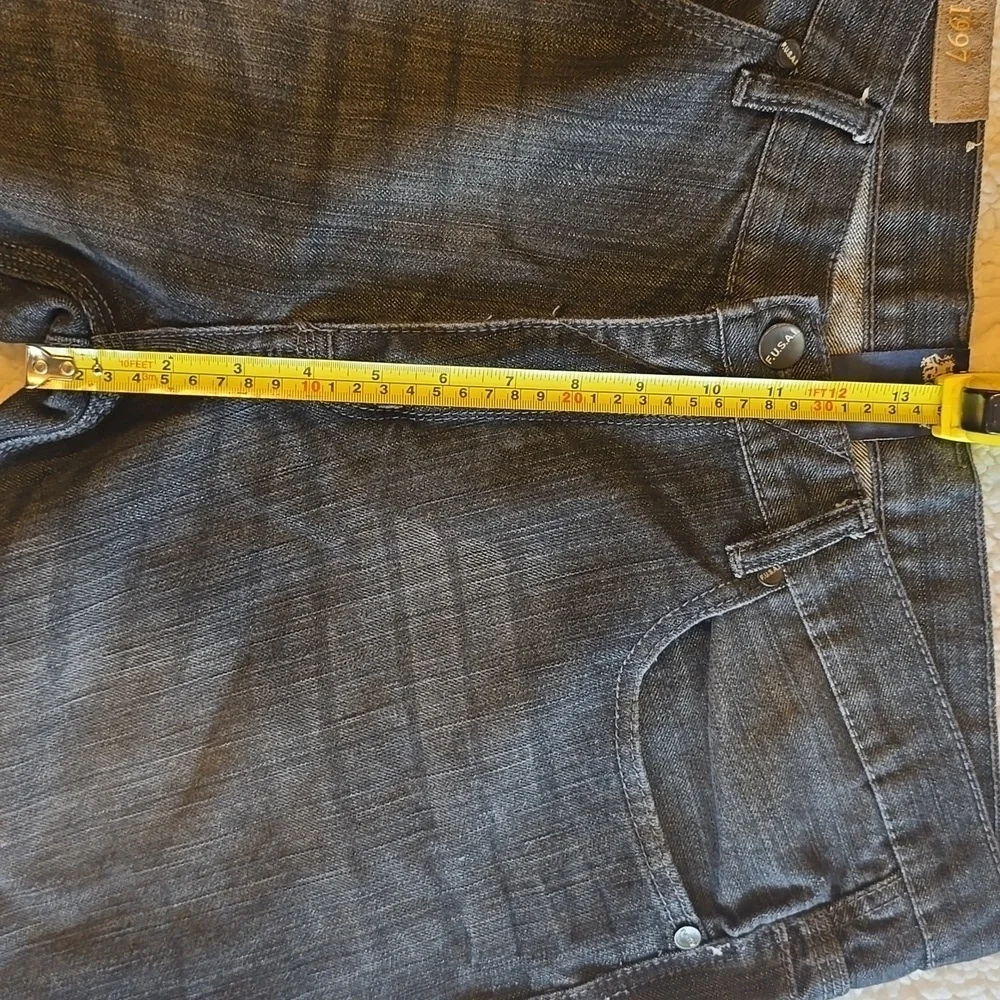 Vintage Y2K F.U.S.A.I Dark Washed Men Denim Jeans